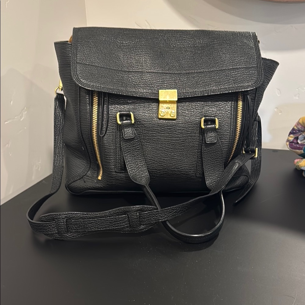 Philip Lim Black Leather Bag
